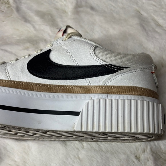 Nike court legacy lift White and Black Low-Top Sneakers - Picture 2 of 7